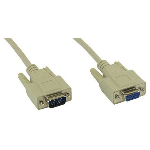 Câble VGA extension, 15 broches HD mâle / femelle, 2m