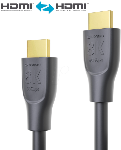 Câble HDMI - 2.1 8K60 Hz UHD - Premium - Noir - 1.50m - Bag