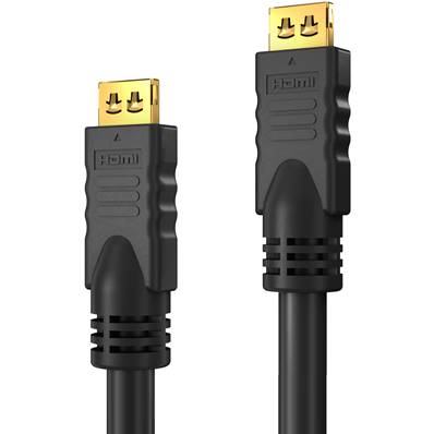 Câble HDMI - 1.4 Standard - Secure Lock System - Noir - 7.50m - Bag