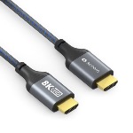 Câble HDMI 8K60 -gris/bleu -3.00m