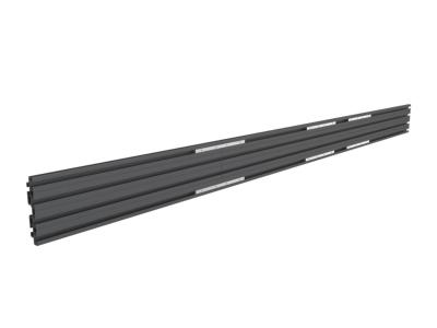 Rail de 348 cm, noir