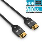 Câble HDMI - 2.0 4K60 Hz UHD - THX - Noir - 1.00m - Bag