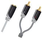 Câble Audio 3.5 mm F - 2 RCA M - 1.00 m