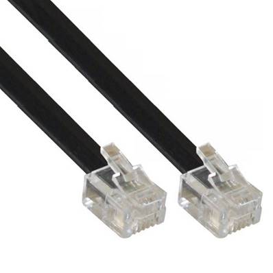 Câble RJ12, M/M, 6P6C, 0.5 m