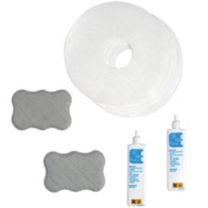 Liquidation Prix Net Kit de réparation-nettoyage Repair fluid+pads in