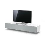 Meuble Just Lima - 200 cm avec abattant tissu acoustique - Blanc