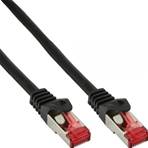 Câble RJ45 Cat.6 S/FTP noir 15m