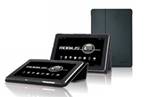 MOB36-Galaxy Tab 7 Case C2 -Simili-cuir noir - Livrée avec 1 protecti