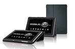Liquidation prix net-Galaxy Tab 7 Case C2 -Simili-cuir noir - Livrée 