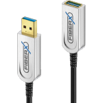 Rallonge Fibre Optique USB 3.2 Gen2 USB-A AOC - 40m