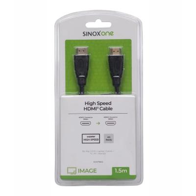 Liquidation Câble HDMI HIGH SPEED - Noir - 1.50 m