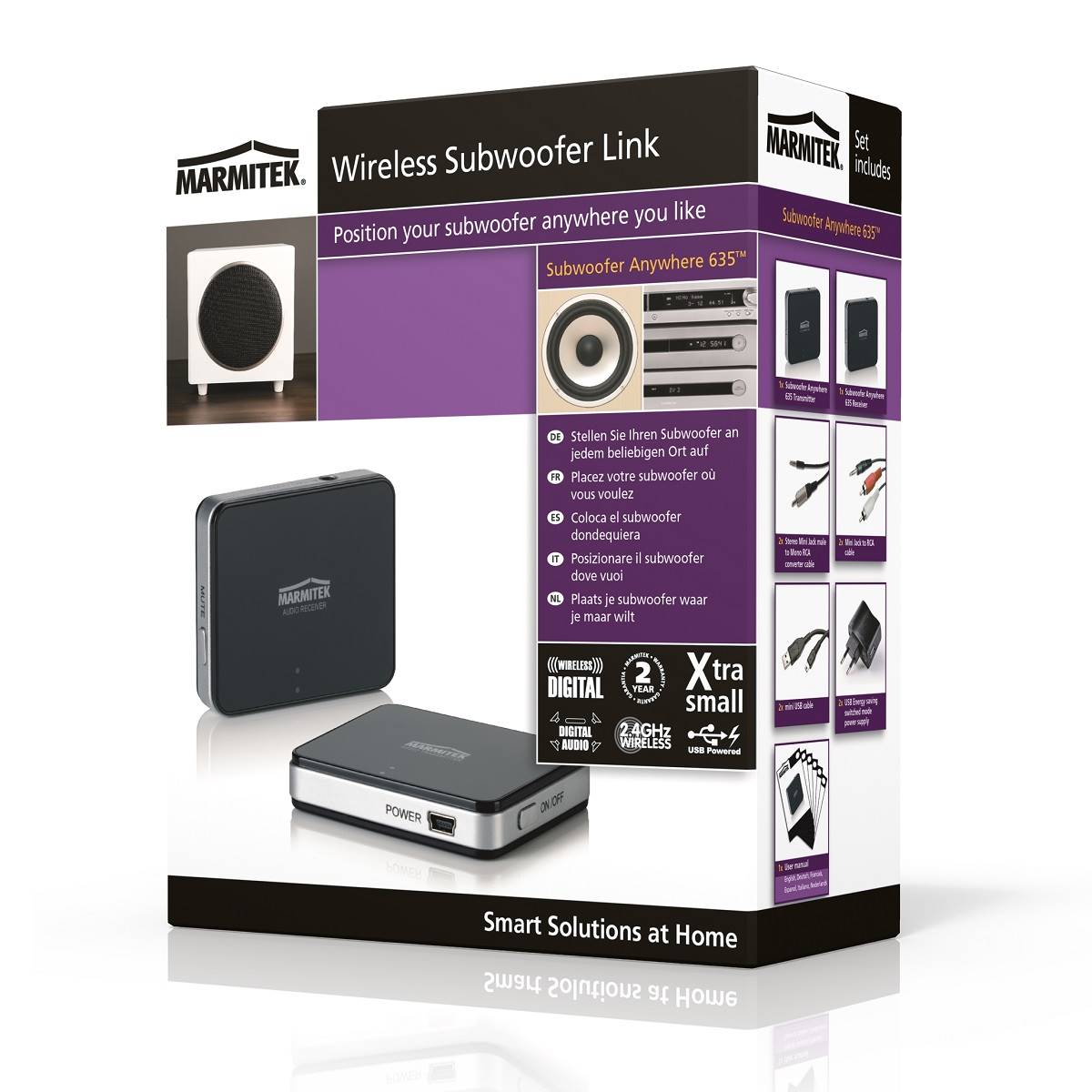 Transmetteur audio subwoofer sans fil EOL