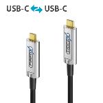 Câble USB 3.1 GEN 2 en fibre optique USB-C - USB-C  20.00m PURELINK