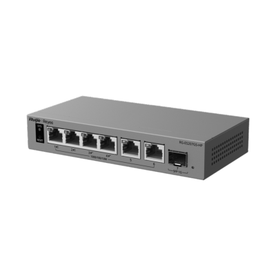 Switch  Gigabit 6 ports - 4 POE 120 W- Managable