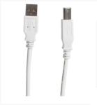 Câble USB A Mâle - USB B Mâle - 3.00m -Blanc