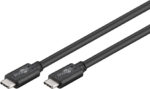 Câble USB-C / USB-C -  3.2 - Gen 1 - 5 Gbps - 3.00m - noir