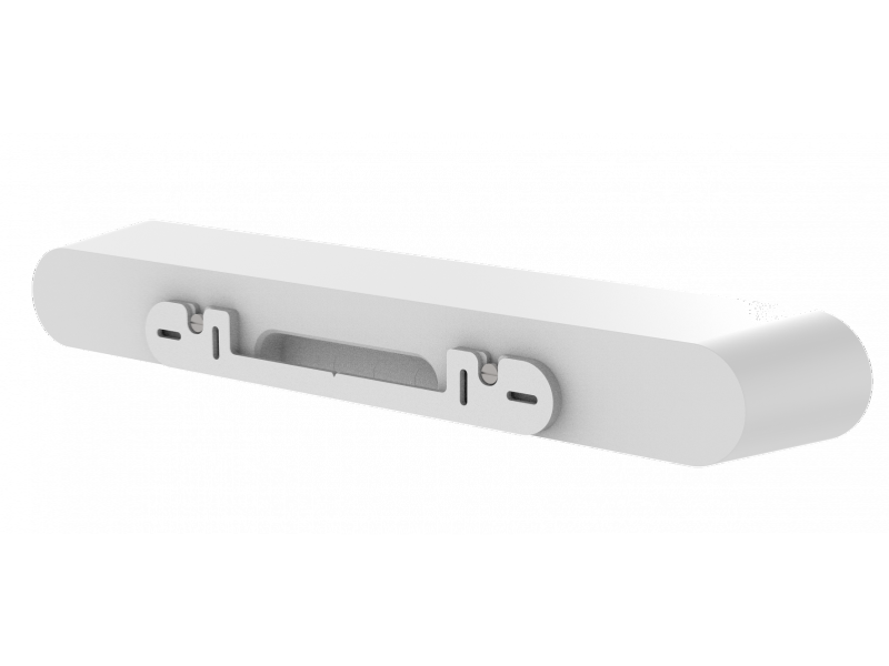 Support Mural Pour Barre De Son Sonos Beam (Gen 1 Et Gen 2) - Noir, Métal, Gestion Des Câbles Incluse