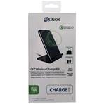 Chargeur Induction QI  Kit Pad 10W Stand + AC Charger 3.0A +MICRO USB