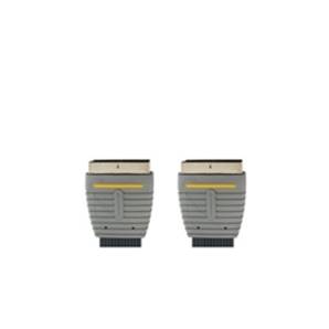 Liquidation Prix Net  Câble péritel audio-vidéo plat SCART M - SCART 