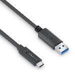 Câble USB-C / USB-A Premium USB 3.1 (Gen 2) - 0,50 m, noir