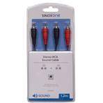 Câble Stéreo RCA Mâle - RCA Mâle -1.20m