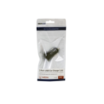 Chargeur Auto 2 USB 2.4 A Noir