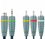 Liquidation Prix Net  3.5mm M+S-Video M - 3xRCA M  2.00m