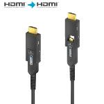 Câble fibre optique 4K HDMI/Micro détachable HDMI AOC  - 7.50 m