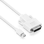 Câble mini DisplayPort vers DVI-D (24+1) - 2K - 1,5m