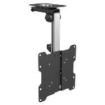 Support TV plafond inclinable et pivotant - 15-37"- Poids max 20 KG