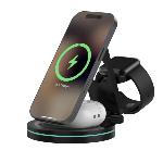 Chargeur Induction 3 en 1 - 15 W Blanc 1.00 m