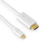 Câble USB-C vers HDMI sonero - 1,00 m - blanc
