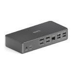 Station d'accueil USB-C - 2 HDMI +2 DP - 2 USB-C - 5 USB-A - 100W PD 