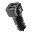 Liquidation Prix Net Chargeur Auto 2 USB 12V 2.4A  NOIR