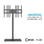 Support TV Pivotant FS100 37-65"- Max 35 KG