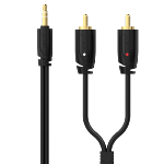 Câble Jack - 2 X RCA Stéréo 2.00 m 