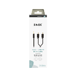 Câble Jack - 2 X RCA Stéréo 2.00 m PRO
