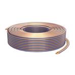 Câble HP 2x1.5mm² transparent OFC  25.00 m