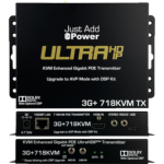 Transmetteur HDMI IP - 3G ULTRA 4K30 - sortie audio stéréo - KVM 