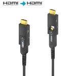 Câble fibre optique 4K HDMI/Micro détachable HDMI AOC  12.50 m