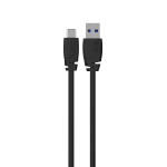 Cable Charge & Data USB C - USB A 3.0 2.00 m noir