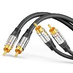 Câble audio 2x RCA - 1.00m