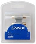 SXA122 - Coupleur RCA - 2 RCA F - 2 RCA F