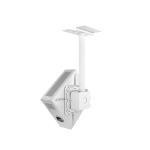 Support pour video projecteur blanc - charge max 40 kg- inclinable