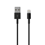 Câble de charge -USB A 2,0  Lightning  2.00 m  Noir