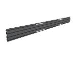 Rail de 196 cm, noir