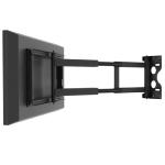 Support pour écran plat avec 2 axes, déport max 1165mm -Noir