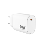 Chargeur Mural USB-C PD 20W, Blanc