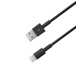 Liquidation Prix Net Câble USB - Lightning - 2.00 m Noir Non MFI