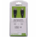Câble HDMI - 1.4 Standard - Noir - 5.00 m